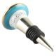 Turquoise Flower Ceramic Wine Stopper